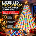 🎄 Luces LED Navideñas Tipo Cascada Multicolor✨
