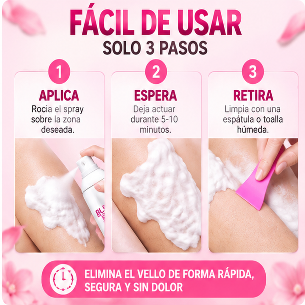 Silky Beauty Spray | Piel Suave Sin Vello