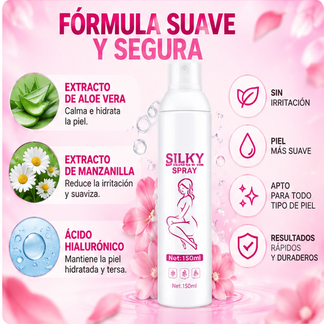 Silky Beauty Spray | Piel Suave Sin Vello
