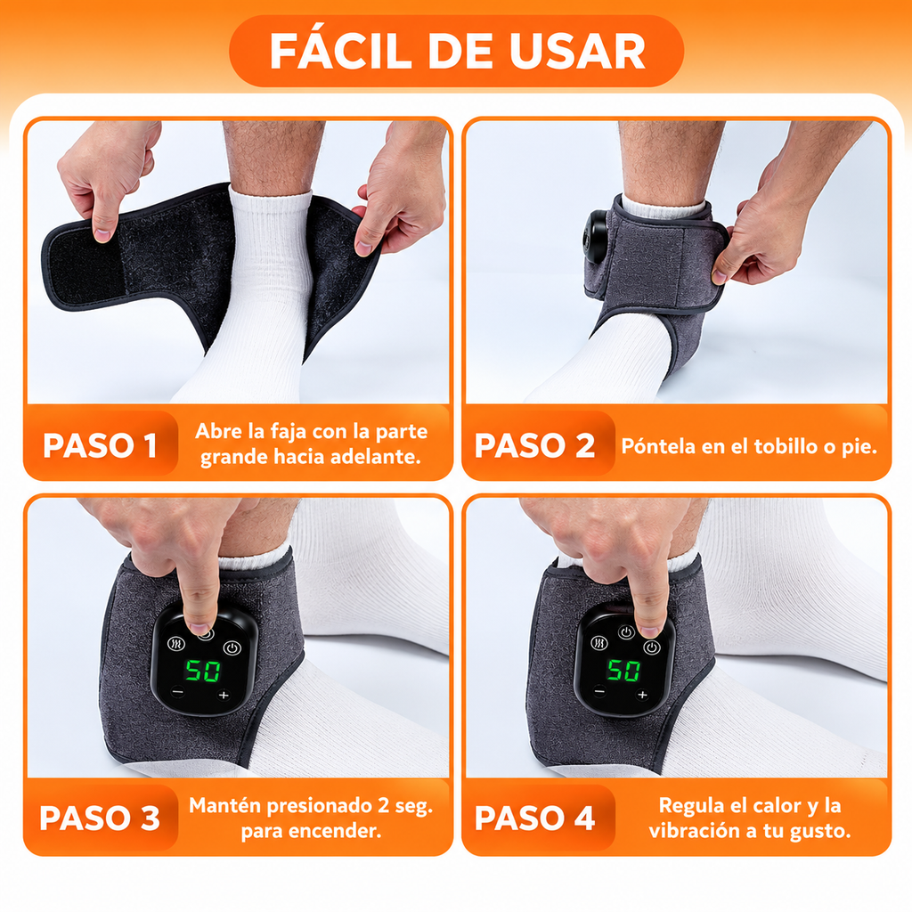 Tobillera Termica Bellavora® | Descansa y Alivia el Dolor Rápidamente + ENVIO GRATIS 🎁