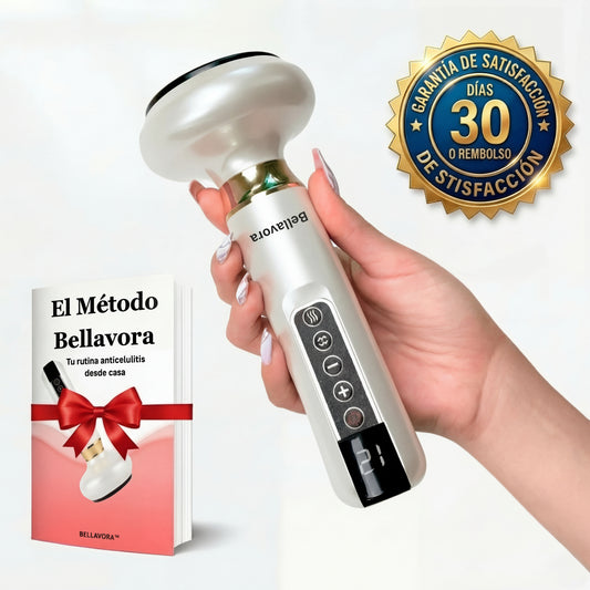Masajeador anticelulitis con calor y succión