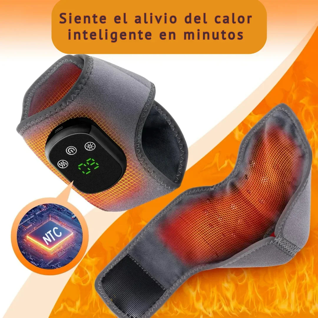 Kit Alivio Total™ | Masajeador EMS para Pies + Tobillera Inteligente con Calor + ENVÍOS GRATIS 🎁